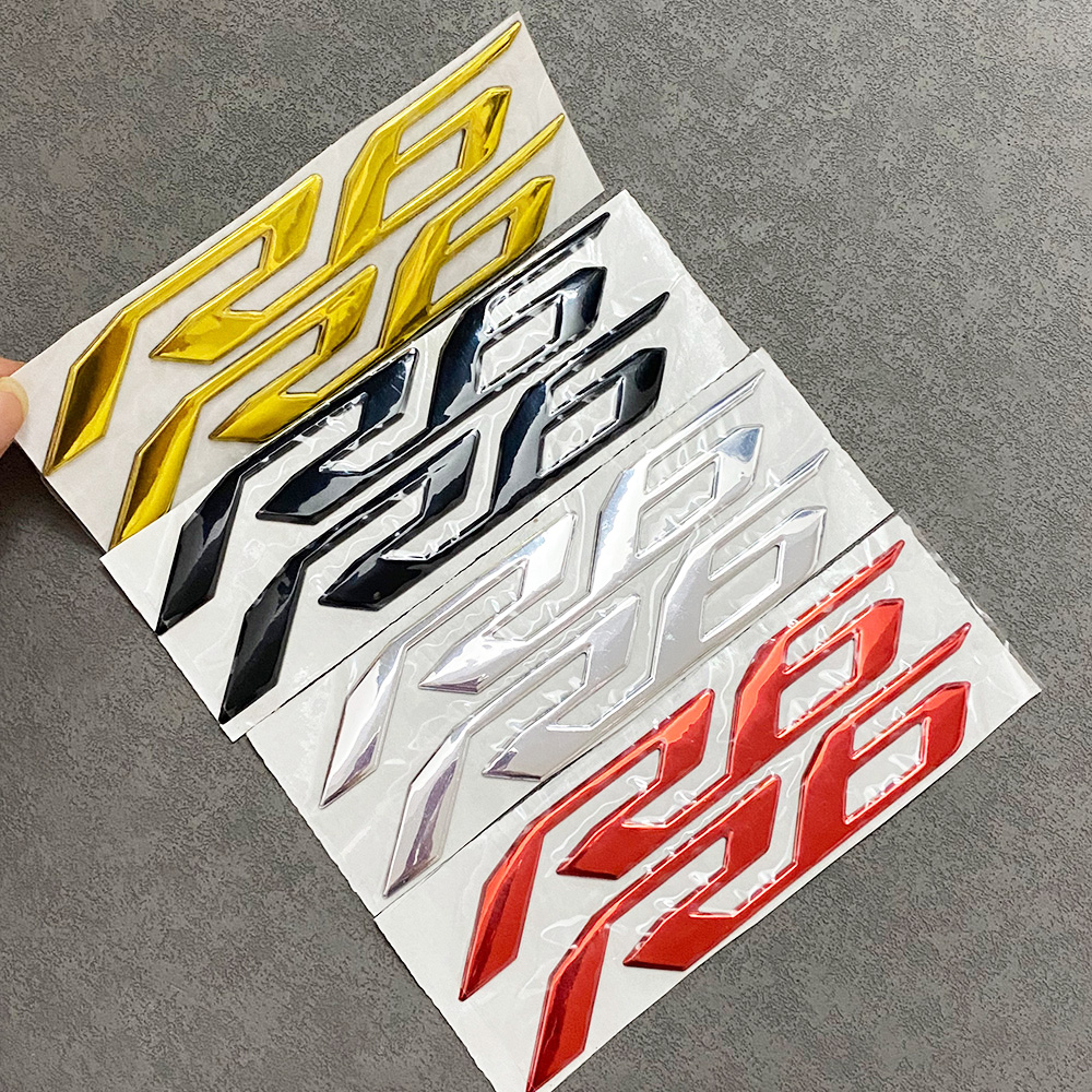Miếng Dán logo Trang Trí Bình Xăng Xe yamaha yzf-r6 tmax 530 550 r3 r25