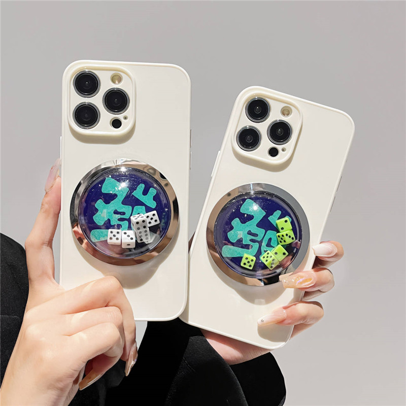 Ốp Điện Thoại TPU Mềm Chống Bụi Bẩn In Hình Đồ Chơi Xúc Xắc 3D Thời Trang Cho IPhone 14 13 12 11 Pro Max X XS XR 8 7 Plus