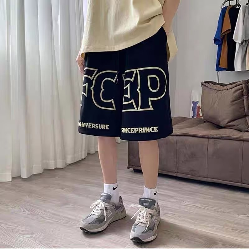 Quần Short In Chữ Phong Cách Thời Trang Mỹ Dành Cho Nam Giới