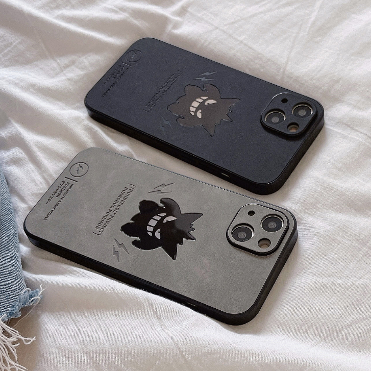 Ốp Điện Thoại Da Lộn In Hoạt Hình Pokemon Màu Laser Cho IPhone 14 13 12 Pro MAX 11 13