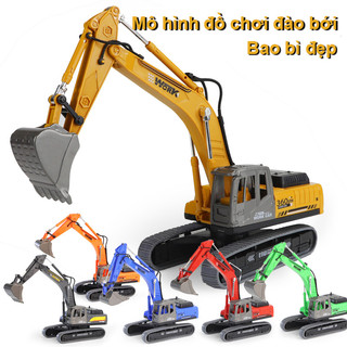 Mới mô hình xe xúc đất đồ chơi trang trí độc đáo