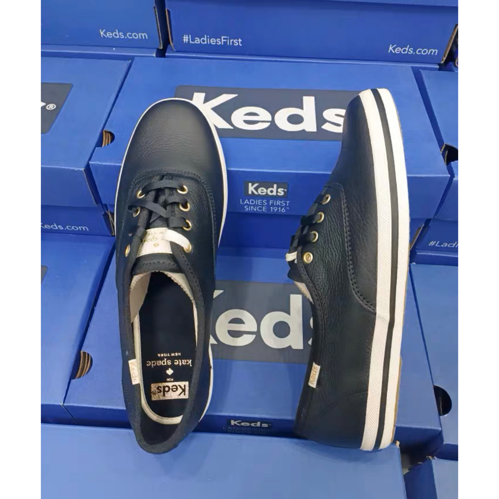 🎉PROMO🎉🍒💯 KEDS Khuyến Mãi Giày canvas Da Cừu Chính Hãng Năm 2023 (Miễn Phí Hai Đôi Tất) Thoải Mái Thời Trang Thường Ngày Cho Nữ