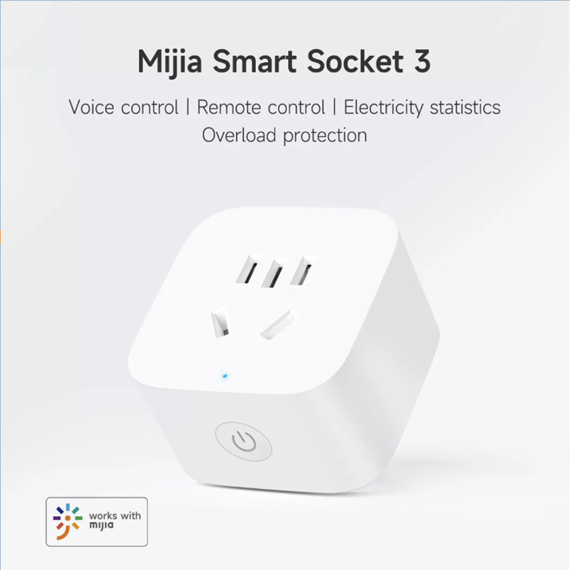 Ổ cắm thông minh Mihome 3 Điều khiển từ xa Điều khiển bằng giọng nói Thống kê tiêu thụ điện năng Hoạ