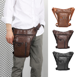  Túi Đeo Hông Bằng Da Bò Chống Thấm Nước Phong Cách retro Cho Nam 