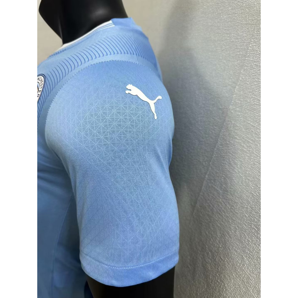 Áo Thun Đá Banh Màu Xanh Số 23 / 24 Manchester City