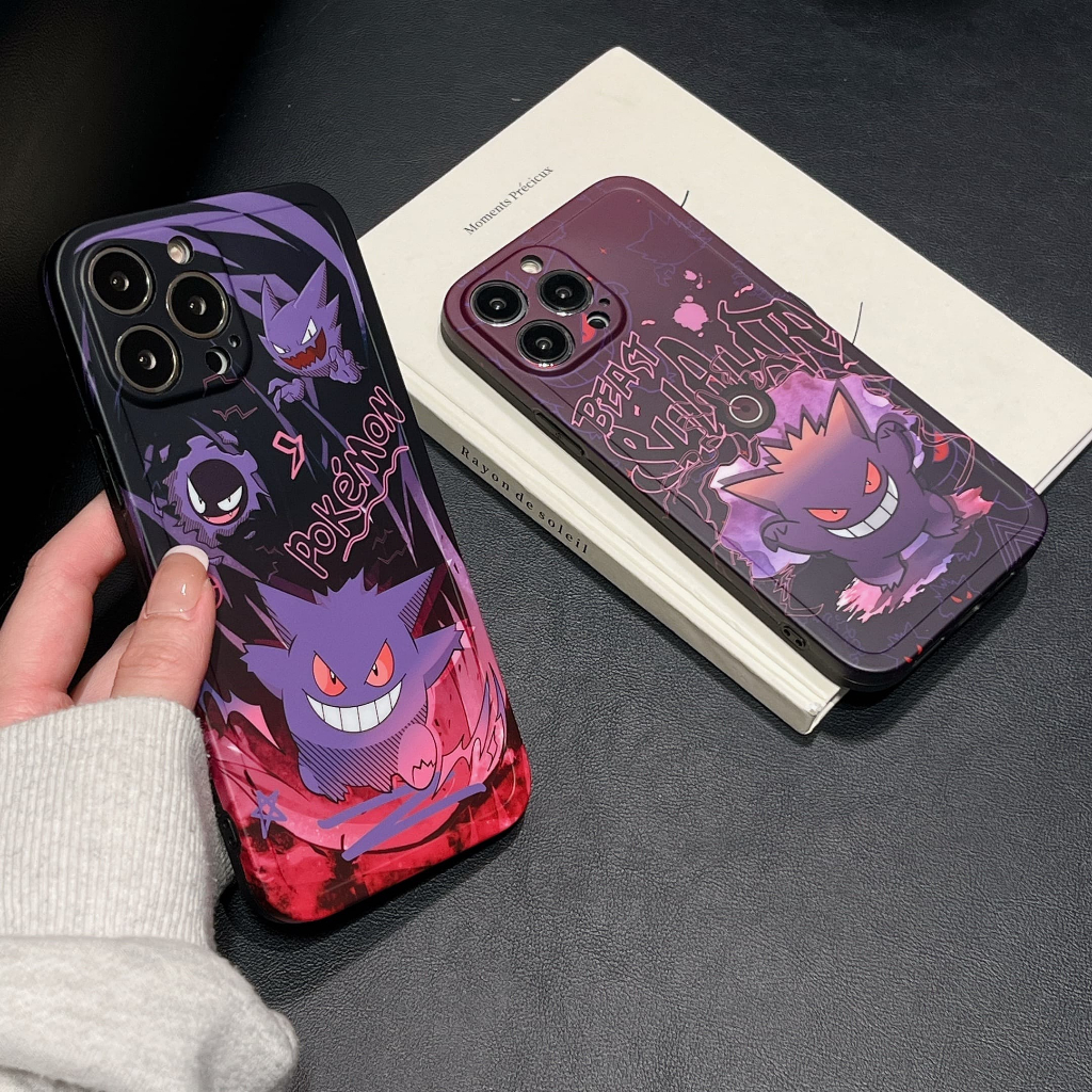 Ốp Điện Thoại Chống Sốc Hình Pokemon Cho iPhone 14 / 13 / 12 / 11