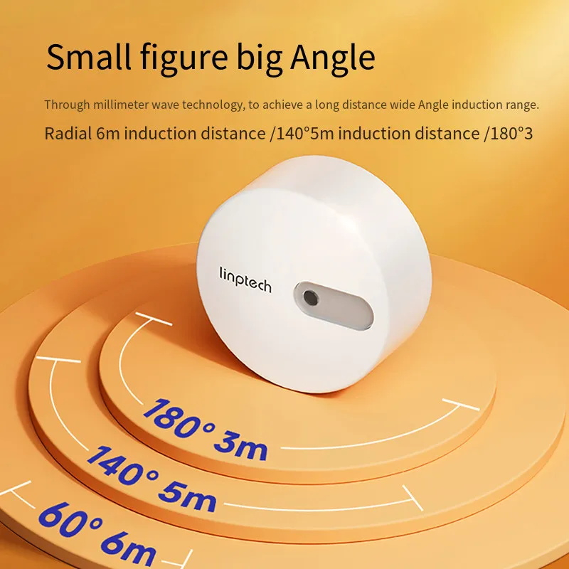 Youpin Linptech Cảm Biến Thông Minh ES1 Cảm Biến Sóng Radar 6m Cho Gia Đình