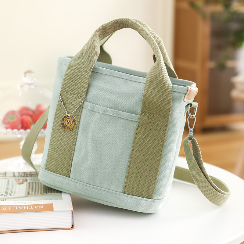 Túi vải Nhiều Ngăn Màu Sắc Thời Trang Cho Nữ