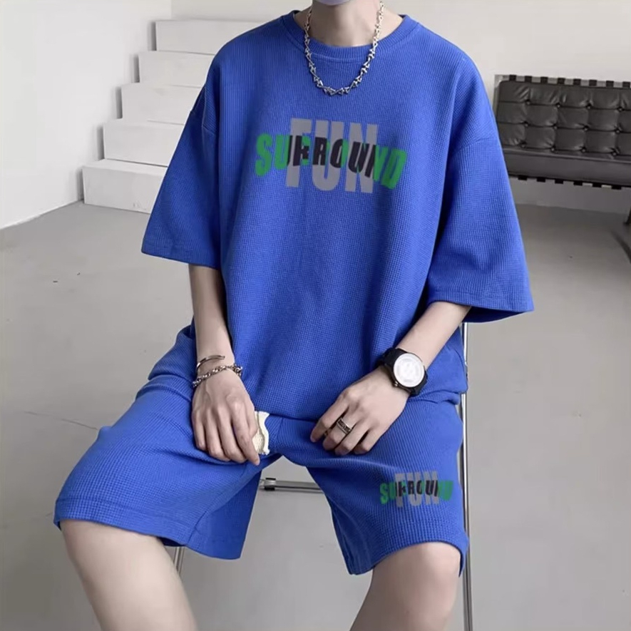 Bộ Quần Áo Thể Thao Nam Dáng Rộng Phong Cách Năng Động