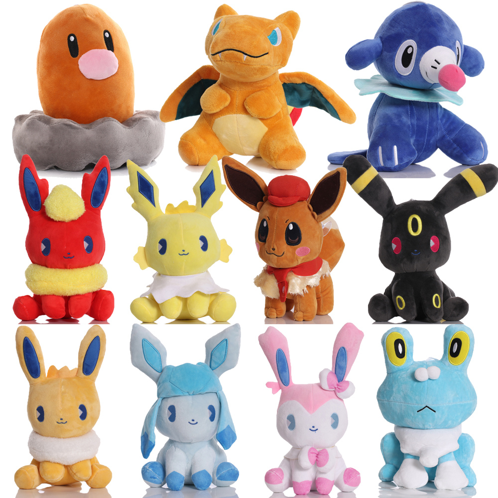 Thú Nhồi Bông Hình Pokemon 12 Phong Cách 20-29cm