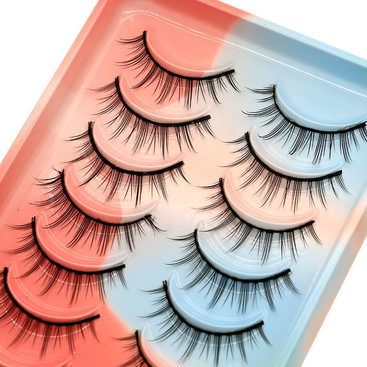 Set 10 Cặp Lông Mi Giả Dày Và Dài Siêu Mềm Tự Nhiên