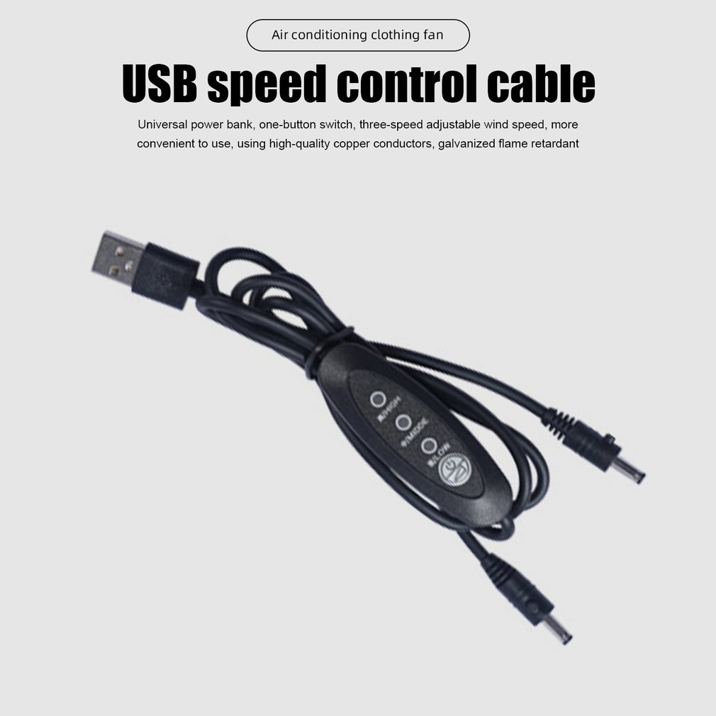 Quạt Điều Hòa Usb 5V Kèm Dây Cáp Usb Tiện Dụng Cho Nam