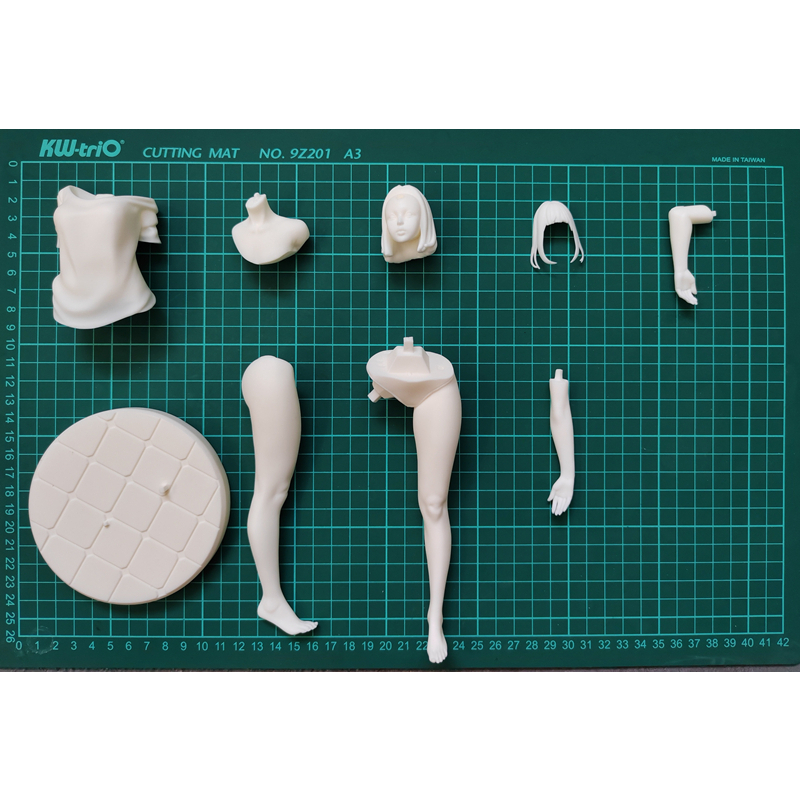 Bộ Mô Hình Cô Gái Mùa Hè Tỉ Lệ 1 / 6 Bằng Nhựa Resin