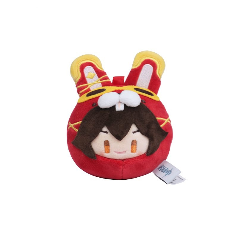 Genshin Va Chạm Chính Hãng Merch miHoYo Chính Hãng Mặt Dây Chuyền Nhồi Bông Chủ Đề Sở Thú Xiao Tartaglia Diluc Zhongli