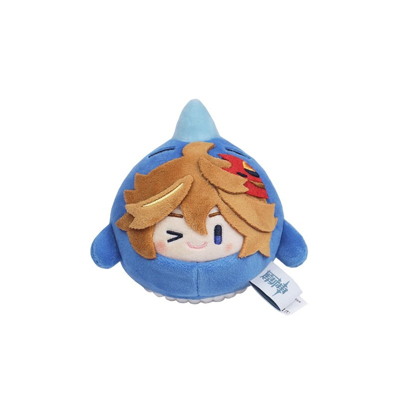 Genshin Va Chạm Chính Hãng Merch miHoYo Chính Hãng Mặt Dây Chuyền Nhồi Bông Chủ Đề Sở Thú Xiao Tartaglia Diluc Zhongli