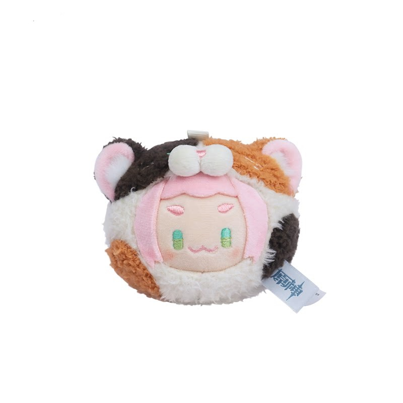 Genshin Va Chạm Chính Hãng Merch miHoYo Chính Hãng Mặt Dây Chuyền Nhồi Bông Chủ Đề Sở Thú Xiao Tartaglia Diluc Zhongli