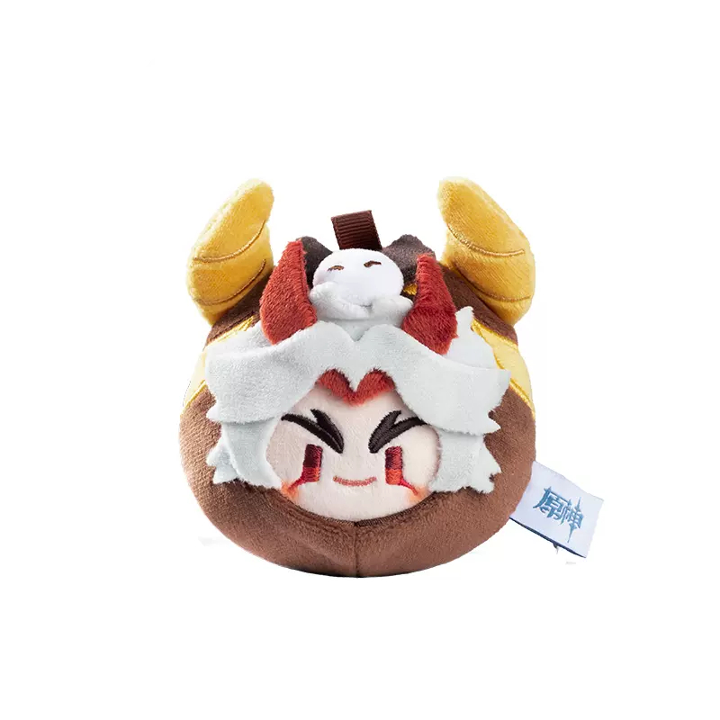 Genshin Va Chạm Chính Hãng Merch miHoYo Chính Hãng Mặt Dây Chuyền Nhồi Bông Chủ Đề Sở Thú Xiao Tartaglia Diluc Zhongli