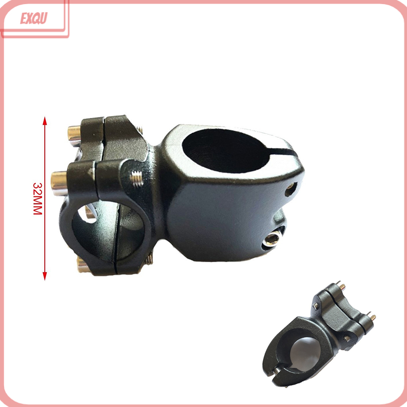 1PC Short Stem 28.6*25.4*32mm Bar Stem Aluminum Alloy For MTB Road XC Bicycle