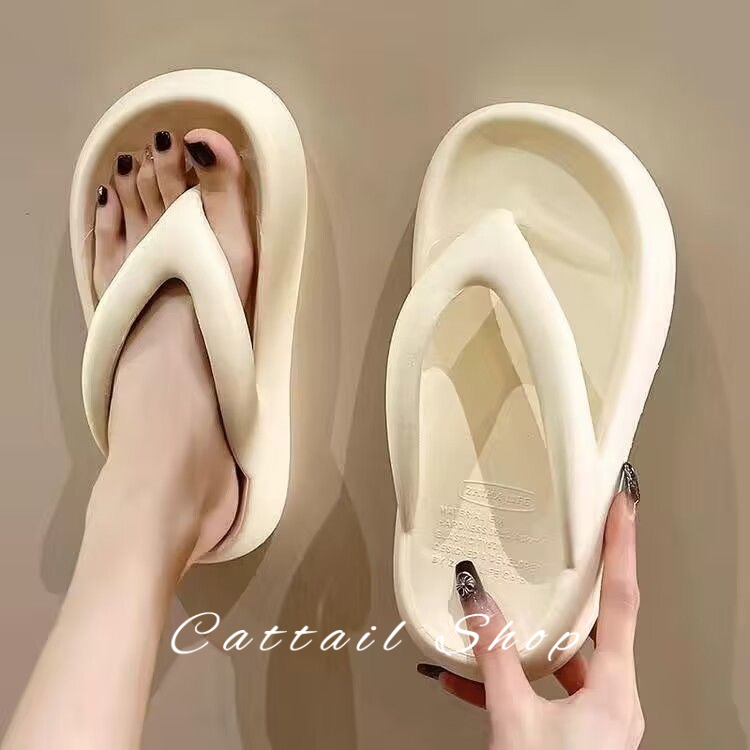 Cattail dép dép nữ sandal nữ dép bánh mì nữ dép bánh mì Chống Trượt 062109