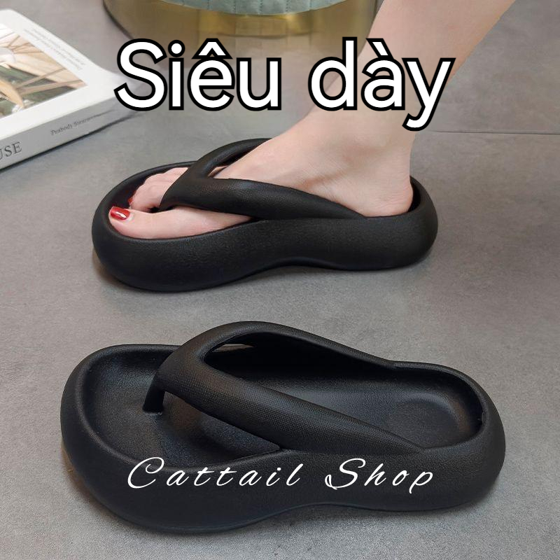Cattail dép dép nữ sandal nữ dép bánh mì nữ dép bánh mì Chống Trượt 062109