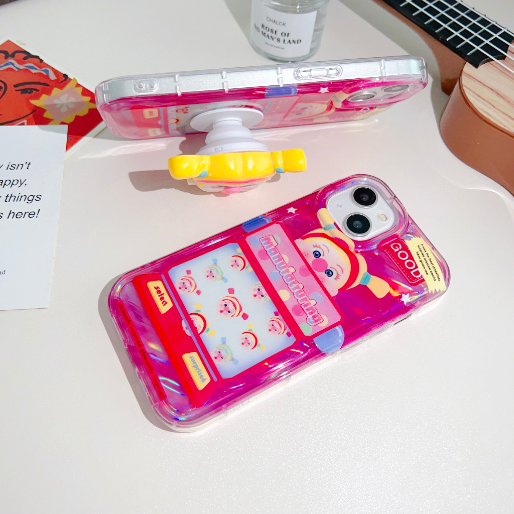 Ốp Lưng Chống Sốc Hình Bé Gái Cho iPhone 14 / 13 / 12 / 11 / X / 8P / 7P / 7 / 6P