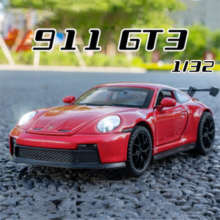  Mô Hình Xe Hơi Porsche 911 GT3 Bằng Hợp Kim Có Đèn Và Nhạc Tỷ Lệ 1: 32 Dành Cho Bé Trai 