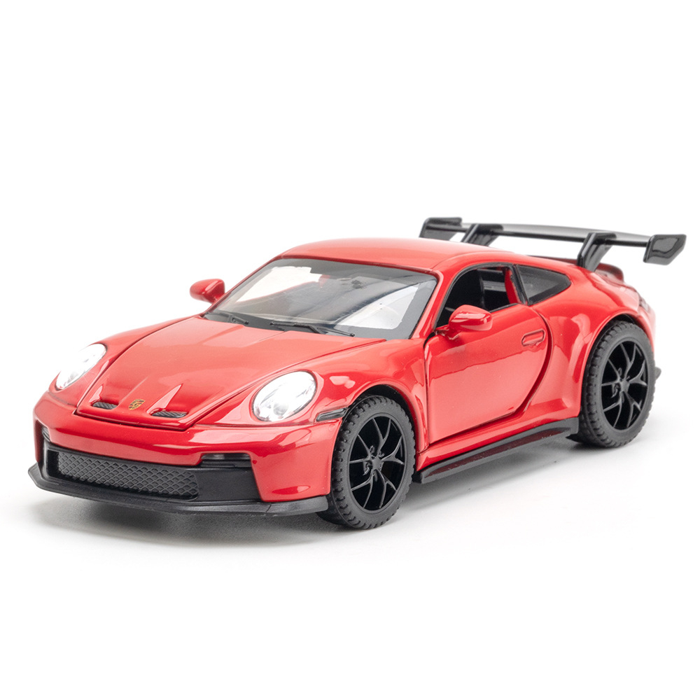 Mô Hình Xe Hơi Porsche 911 GT3 Bằng Hợp Kim Có Đèn Và Nhạc Tỷ Lệ 1: 32 Dành Cho Bé Trai
