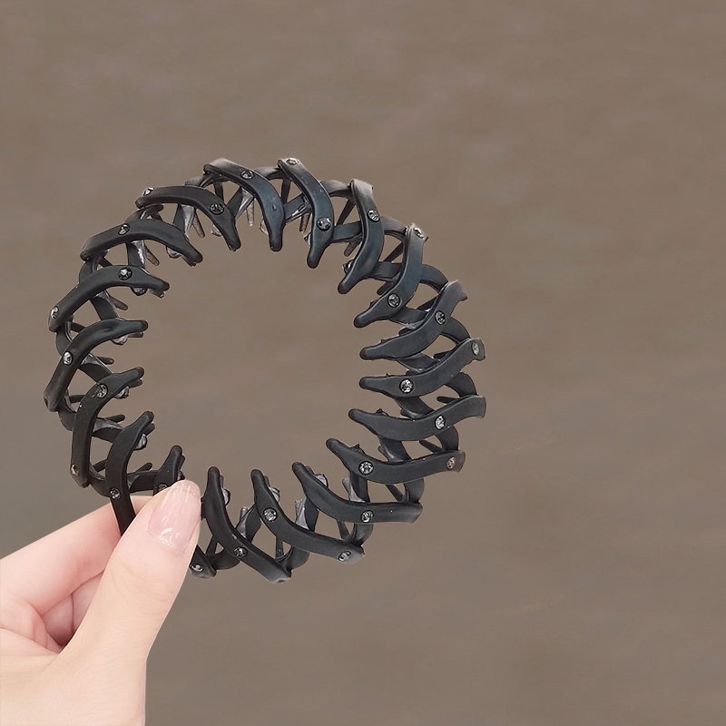 Kẹp Tóc Đuôi Ngựa Đính Đá Acrylic Hình Tổ Chim