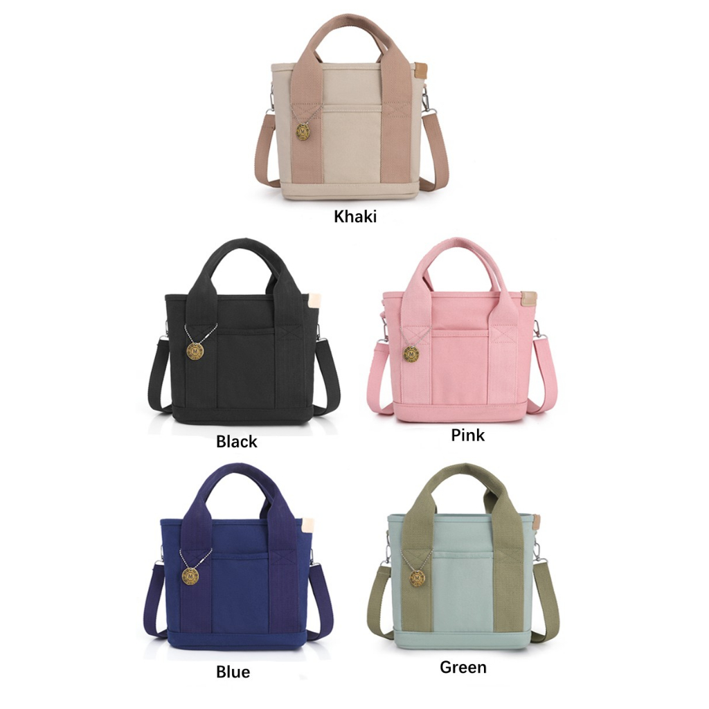 Túi vải Nhiều Ngăn Màu Sắc Thời Trang Cho Nữ
