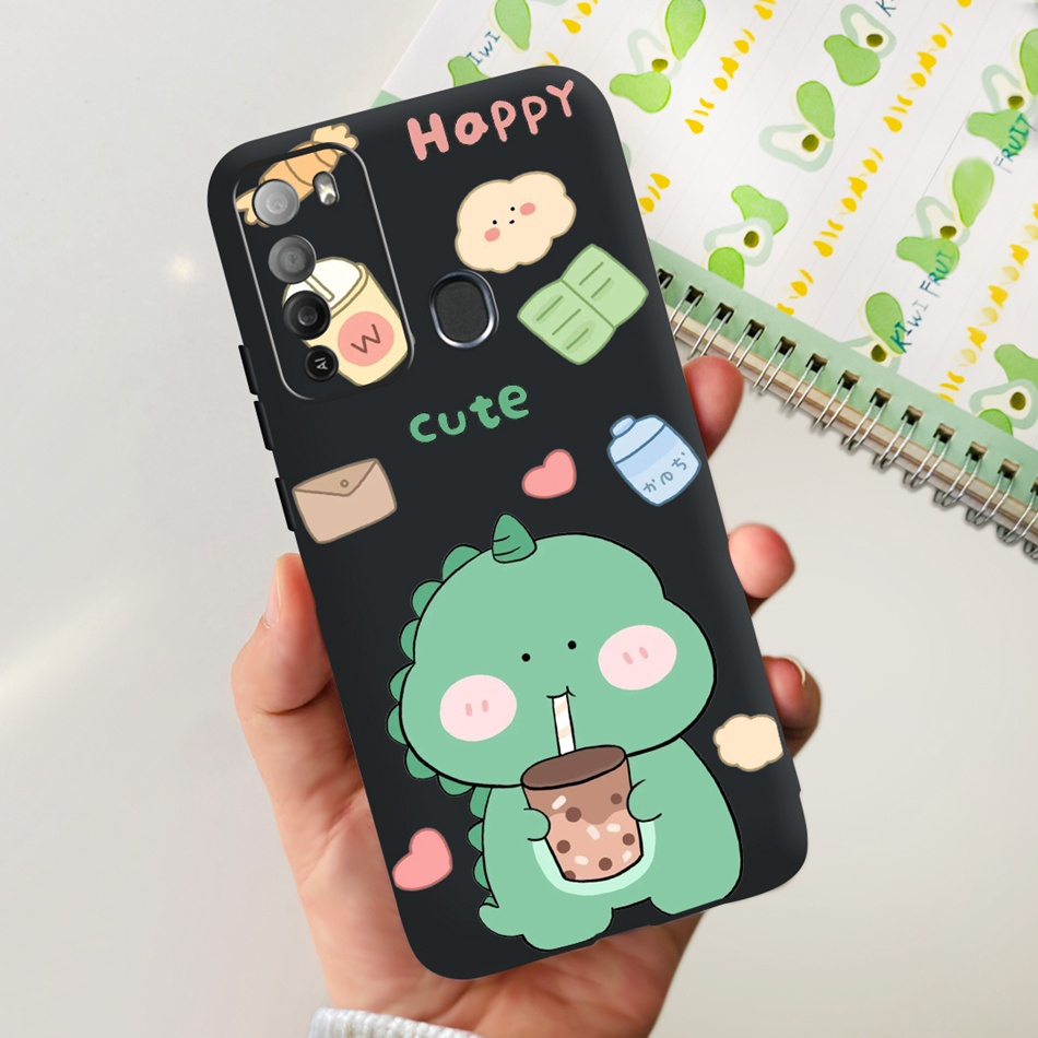 Ốp Điện Thoại Silicone Mềm Họa Tiết Đáng Yêu Cho Itel S16 Pro S 16 Vision 1 Pro Vision2