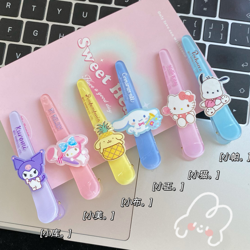 Kẹp Tóc Mũi Nhọn Họa Tiết Hoạt Hình Dễ Thương Cho Nữ