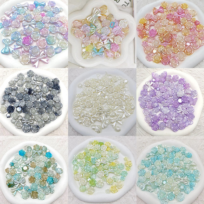 Túi 20g Hạt Cườm Màu Gradient Dùng Để Làm Ốp Điện Thoại