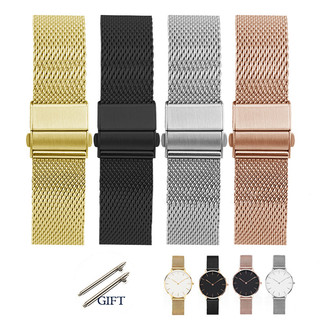 Dây đồng hồ thay thế bằng thép không gỉ 16mm 18mm 20mm 22mm tháo gỡ nhanh
