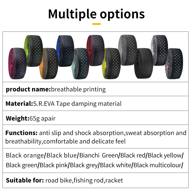 Băng Quấn Tay Lái Xe Đạp Bằng EVA PU Mềm Mại Thoáng Khí