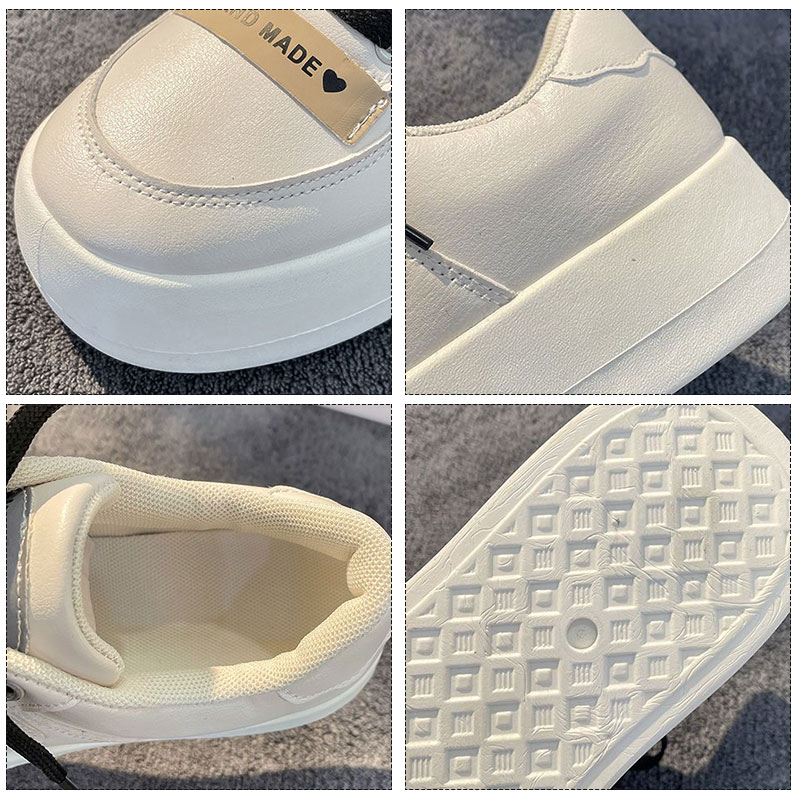 Giày Thể Thao Cột Dây Đế Dày Siêu Nhẹ Chống Trượt Thoải Mái Phong Cách Hàn Quốc Cho Nữ