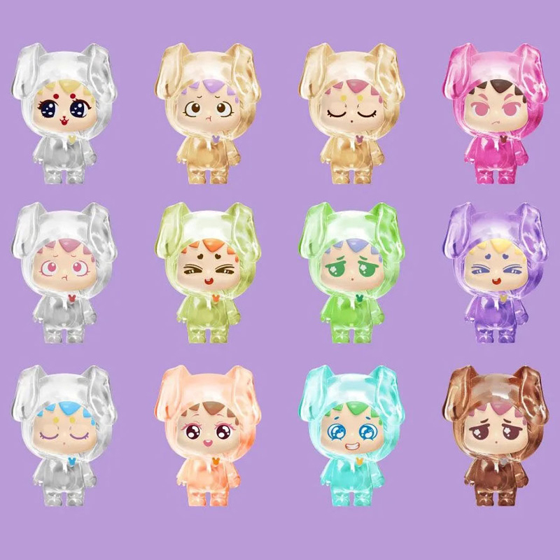 Đồ Chơi Búp Bê Kibbi Mini Dễ Thương Để Bàn Trang Trí