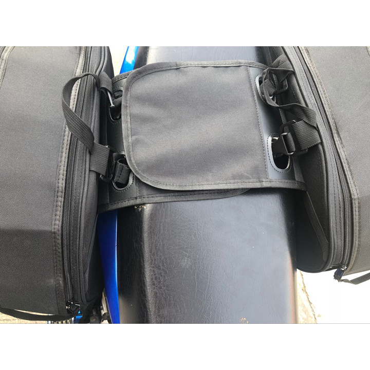 1 Cặp Túi Vải Oxford 600D Gắn Yên Xe Máy Đa Năng Winter064