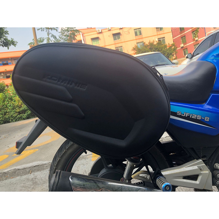 1 Cặp Túi Vải Oxford 600D Gắn Yên Xe Máy Đa Năng Winter064