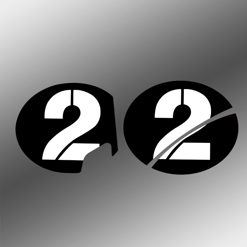 Không. Miếng Đề Can Dán Trang Trí Xe Máy Vespa GTS300 Super GTS300ie 6-7 Chống Thấm Nước