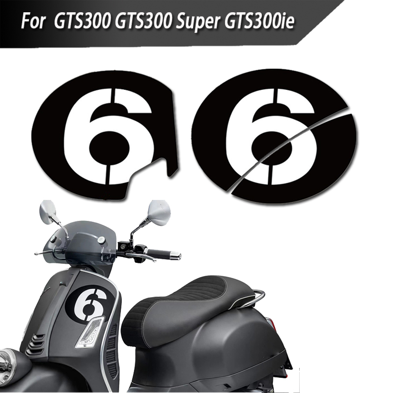 Không. Miếng Đề Can Dán Trang Trí Xe Máy Vespa GTS300 Super GTS300ie 6-7 Chống Thấm Nước