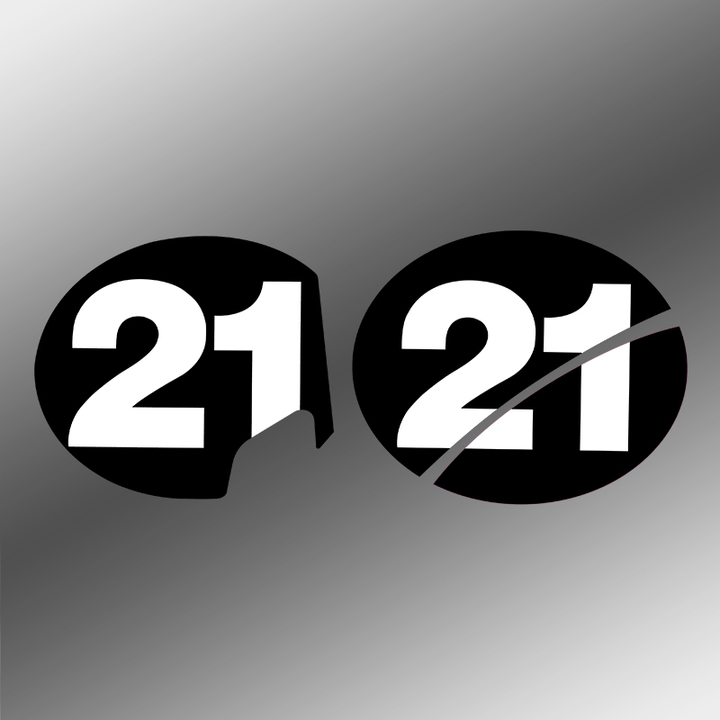 Không. Miếng Đề Can Dán Trang Trí Xe Máy Vespa GTS300 Super GTS300ie 6-7 Chống Thấm Nước