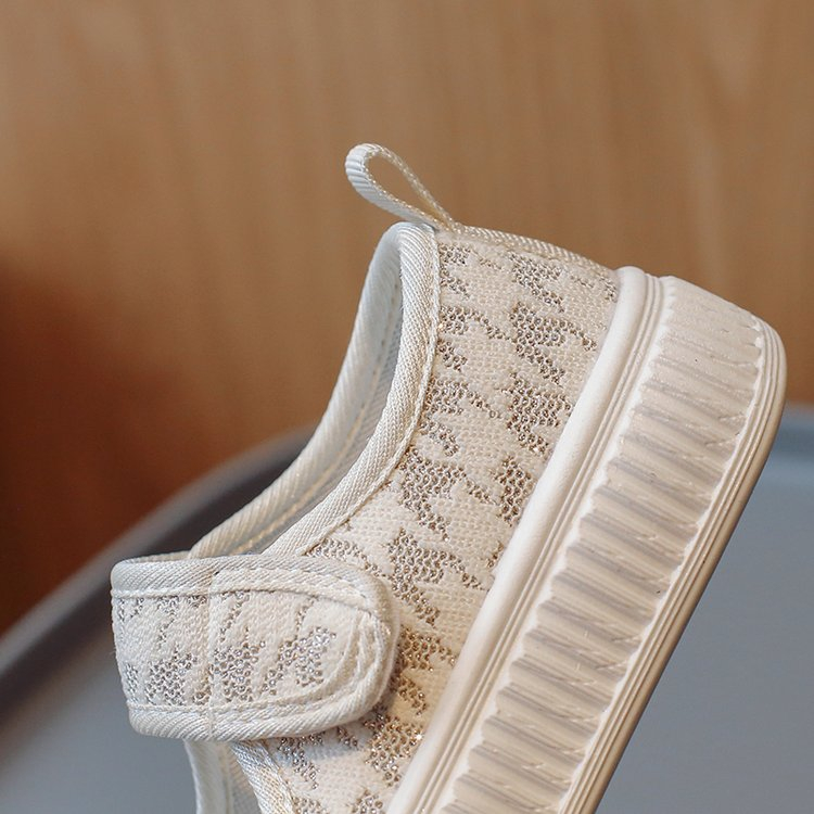 Hàng Có Sẵn Giày Canvas Đế Bằng Nhẹ Nhàng Thoải Mái Thời Trang Mùa Hè Mới Cho Bé Gái