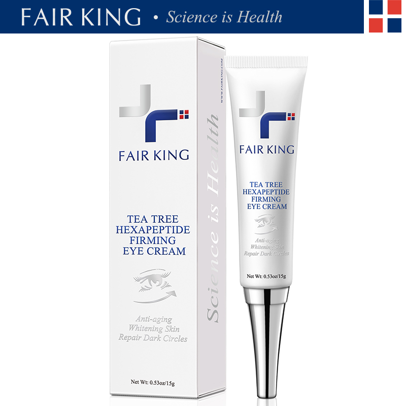 Kem dưỡng da mắt FAIR KING Six Peptide chống nếp nhăn lão hóa loại bỏ quầng thâm bọng mắt dưỡng ẩm làm trắng da 15g