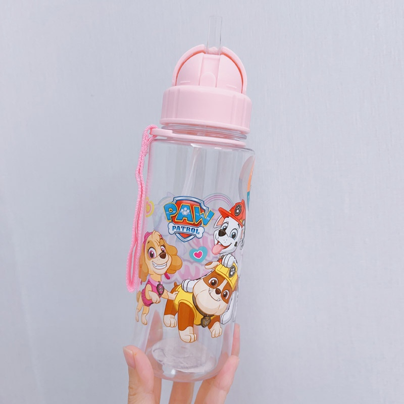 Bình nước có ống hút hình hoạt hình an toàn cho bé