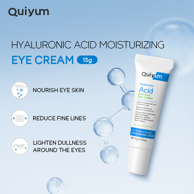 Kem Dưỡng Da Mắt Hyaluronic Acid Dưỡng Ẩm Loại Bỏ Quầng Thâm 15g