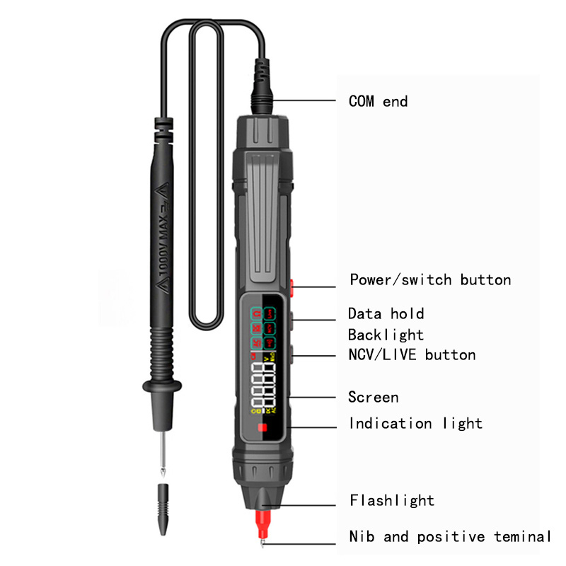 Bút Thử Điện Thông Minh Đa Năng 600V DC AC 600V