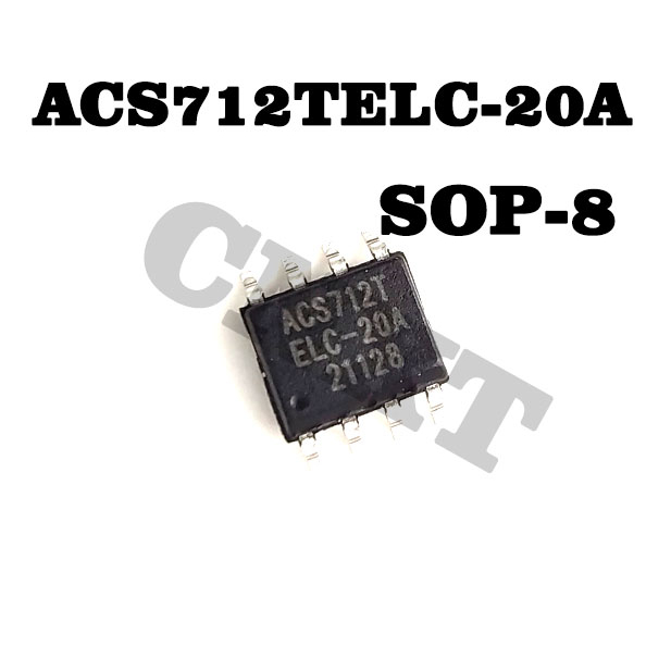 Bộ 5 Cảm Biến Hiệu Ứng Thay Thế ACS712 ACS712ELCTR-05B ACS712TELC-20A ACS712TELC-30A SOP-8
