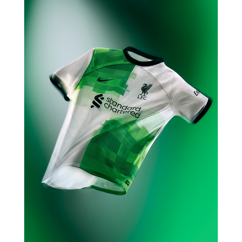 23-24 Liver-pool Sân khách  Áo bóng đá S-2XL * Chất lượng cao * T-shirt