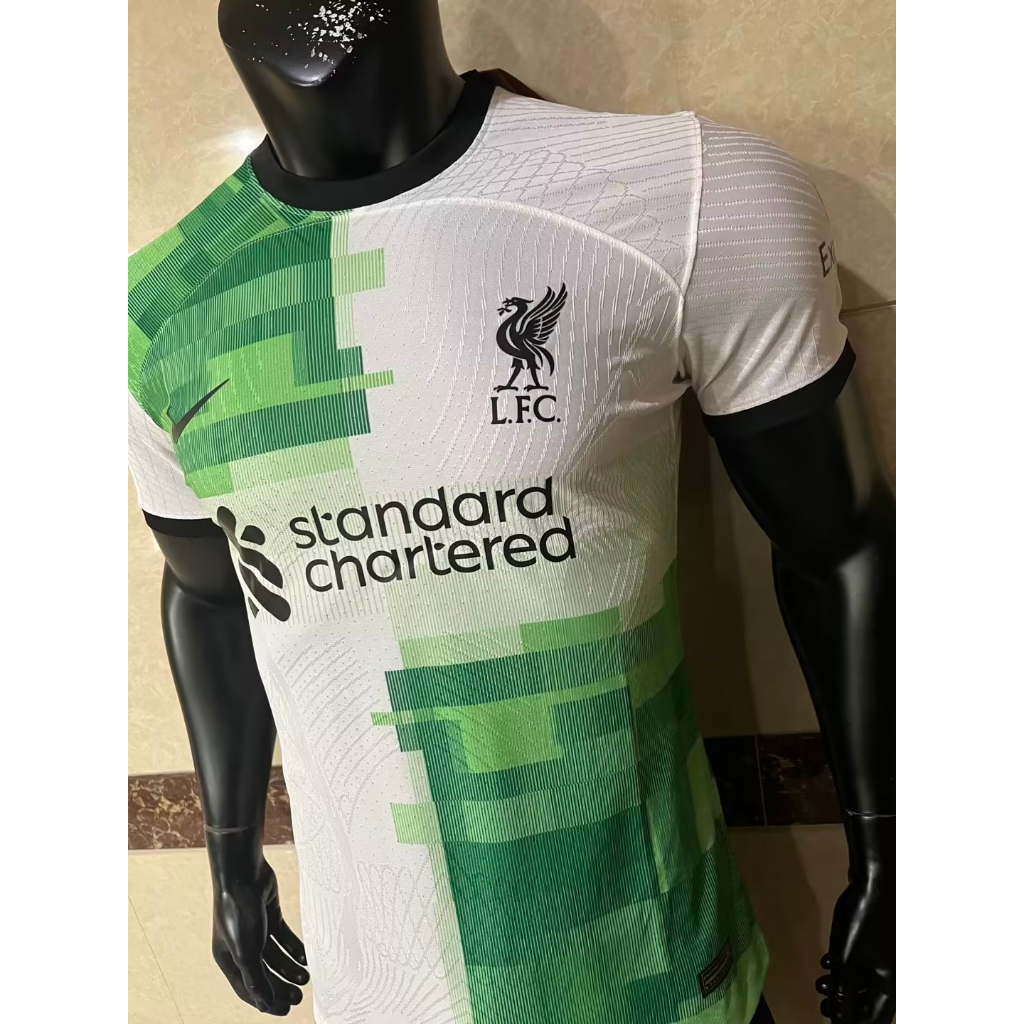23-24 Liver-pool Sân khách  Áo bóng đá S-2XL * Chất lượng cao * T-shirt