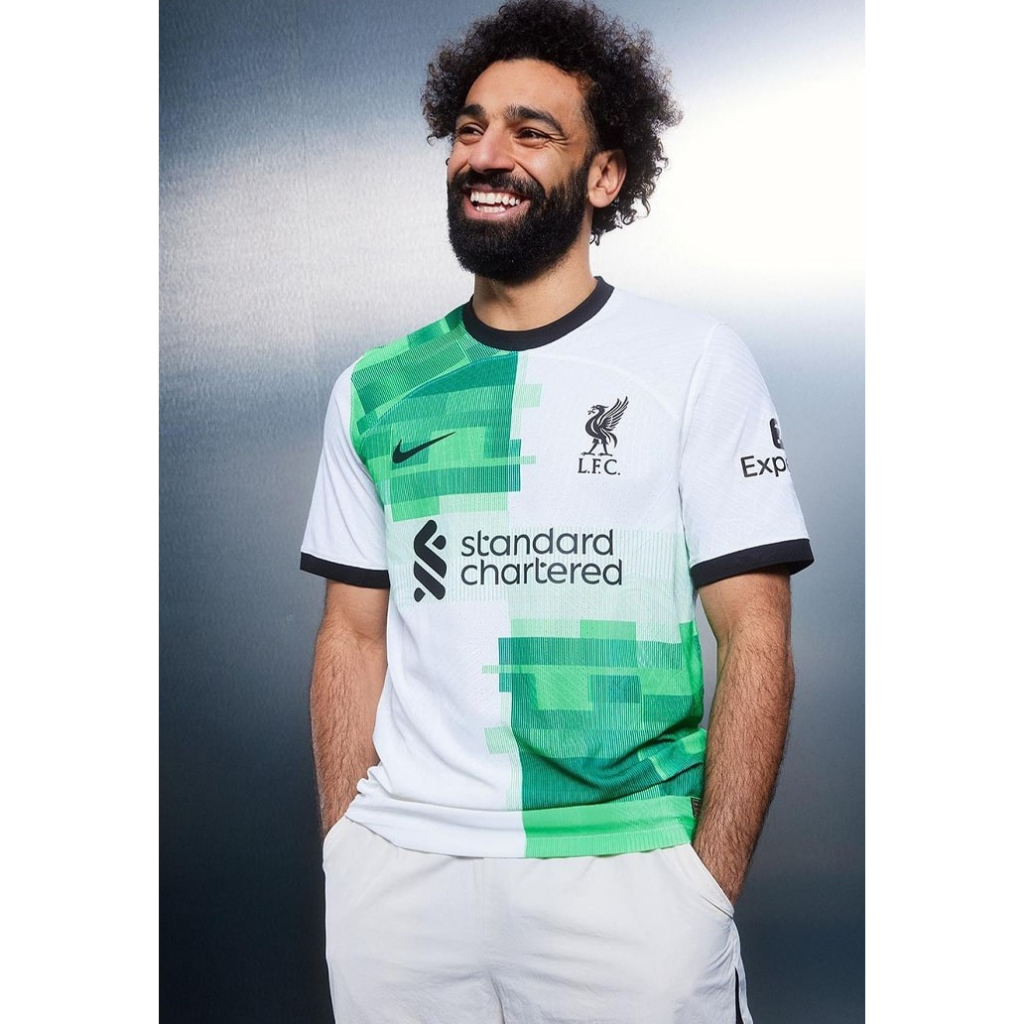 23-24 Liver-pool Sân khách  Áo bóng đá S-2XL * Chất lượng cao * T-shirt